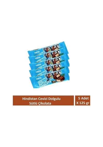 Hindistan Cevizli Bar 5 Adet X 125 Gr