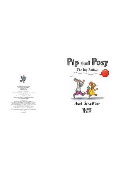Pip And Posy - The Big Balloon Hardback