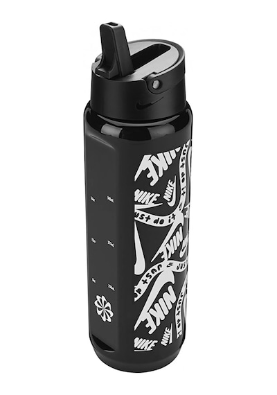 Nike RENEW RECHARGE STRAW BOTTLE 24 OZ GRAPHIC Unisex  Siyah Matara