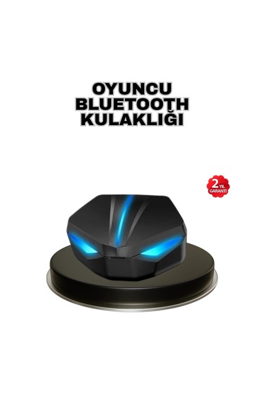 Tam Kablosuz Kulaklığı 5.0 Bluetooth Led Kontrollü Çok Renkli