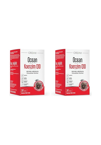 Nevka Ocean Coq10 200 Mg 30 Kapsül 2 Paketi