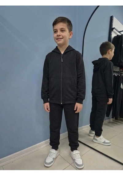 Güneş Kids Çocuk Eşofman Takımı Siyah