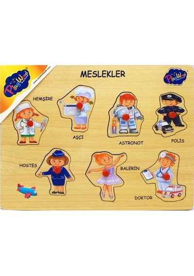 Mey İthalat 163/164/165 Ahşap Tutmalı Meslekler