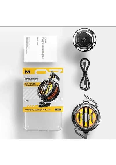 Cx-07 Manyetic Telefon Soğutucu Fan Gaming Magnetic Cooler Fan