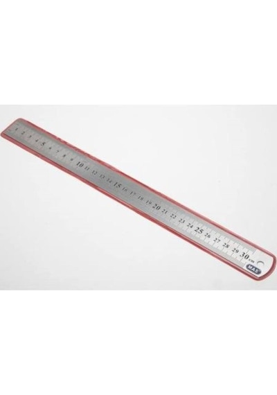Mas Çelik Cetvel 30cm 2330 Metal
