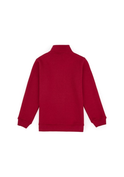U.s. Polo Assn. Erkek Çocuk Sweatshirt 50315815-vr104 Koyu Frambuaz/dark Raspberry