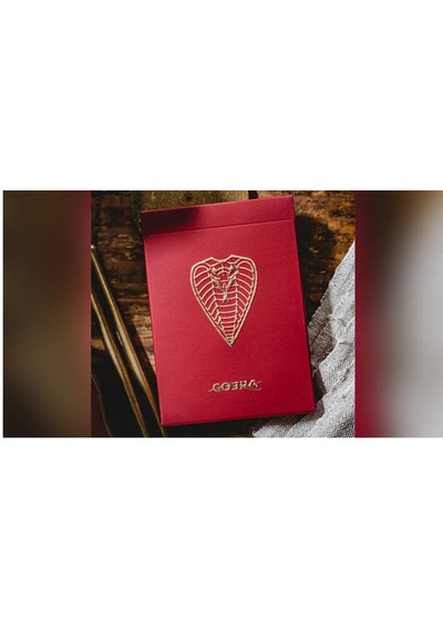 Cartamundi Cobra Red V2 Oyun Kağıdı Limited Edition Koleksiyonluk İskambil Kartları Destesi