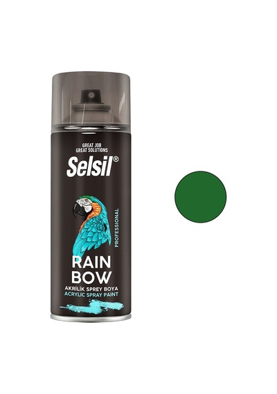 Selsil Tab-413 Yeşil Sprey Boya 400ml- 12'li Paket
