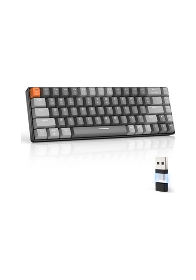 K68 Red Switch Kablosuz Bluetooth Mekanik Oyuncu Klavyesi Hotswapp Oyun Klavyesi K68 Red Switch Kablosuz Bluetooth Mekanik Oyuncu Klavyesi Hotswapp Oyun Klavyesi