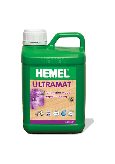 Hemel Ultramat Su Bazlı Parke Verniği 2,5 Lt