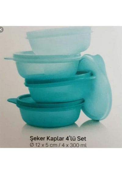 Tupperware Şeker4Lü Mavi
