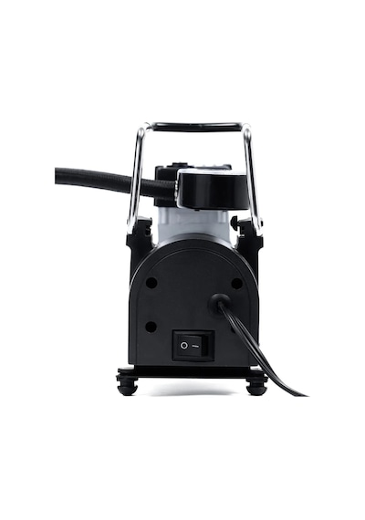 Sentinel Metal Gövdeli Gri Mini Oto Araç Hava Kompresörü 12v