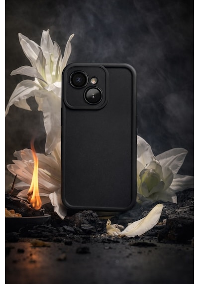 Tecno Spark 40c / Pop 10 Pro Uyumlu Kamera Çıkıntılı Mat Silikon Telefon Kılıfı