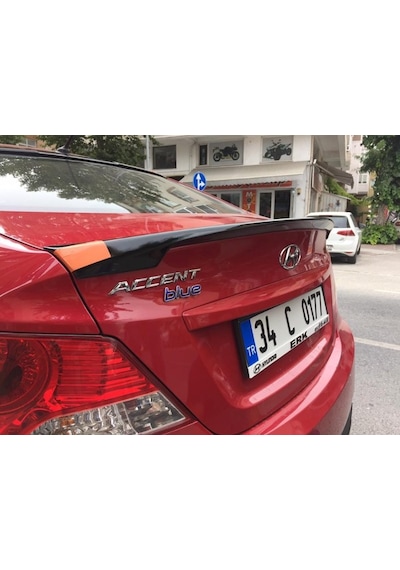 HYUNDAİ ACCENT BLUE BAGAJ ÜSTÜ SPOİLER SPOYLER 2012 - 2020 BOYALI