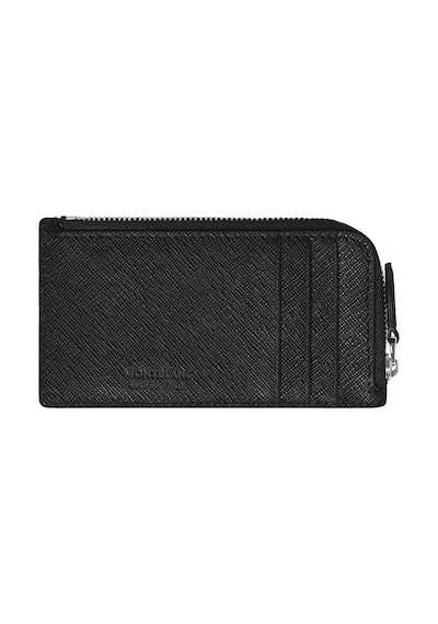 Mont Blanc Montblanc Sartorial Deri Fermuarlı 7 Bölmeli Kartlık 223121 Siyah