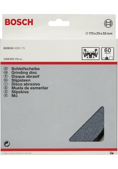 Bosch GSM 175 60 K Taşlama Diski 175 x 25 x 32 MM - 2608600110