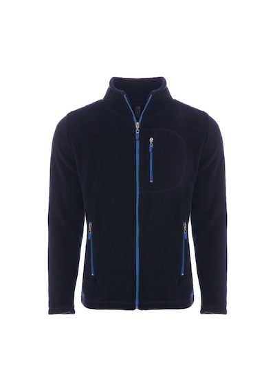 Genius Store Unisex 3 Cepli Tam Fermuarlı Polar Ceket