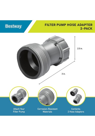 Lexroo Flowclear Yer Üstü Filtre Pompası Havuz Hortumu Adaptörü 32 MM