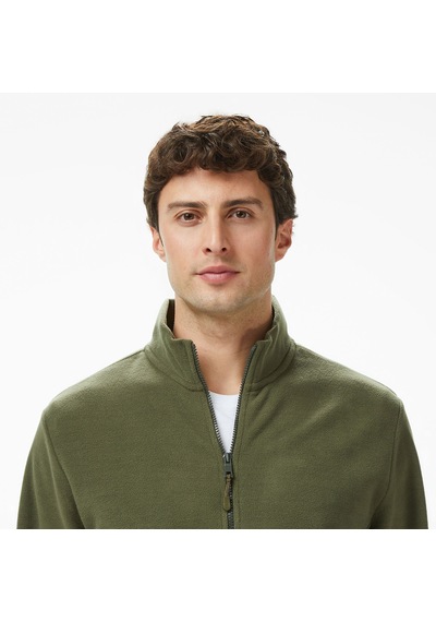 Nautica Erkek Yeşil Regular Fit Sweatshirt Düz K57052t Yeşil
