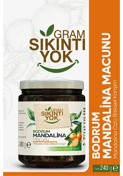 Bodrum Mandalinası Macunu 3 Adet X 240g