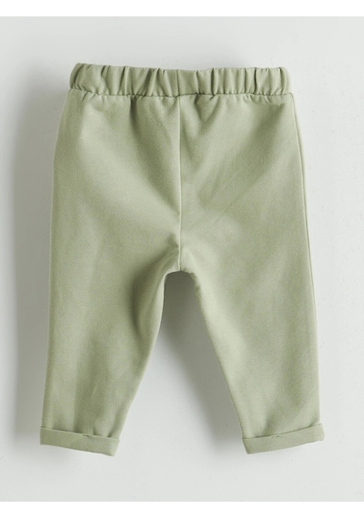 LC Waikiki Lcw Baby Ekru Çiçekli Kız Bebek Sweatshirt Ve Pantolon 2'li Takım Cream Prınted