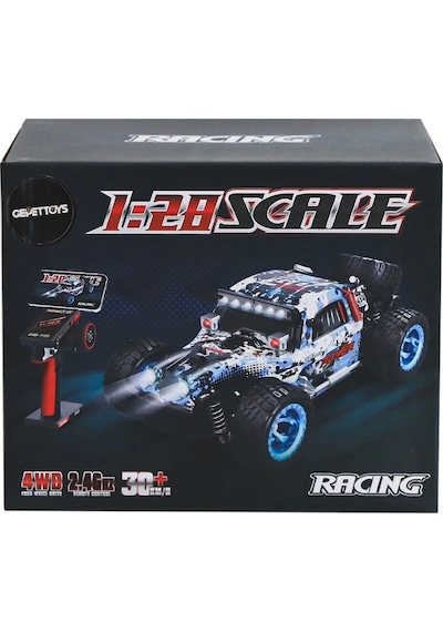 284161 Kumandalı 30 Km Hız Yapan Yarış Arabası 1:28 -gepettoys