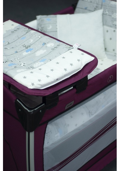 Giraffe Oyun Parkı Bebek Uyku Seti (4'lü Set)