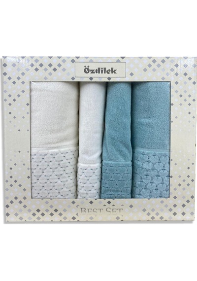 Özdilek Adria Best Set Mint-krem Hamam Takımı Çok Renkli