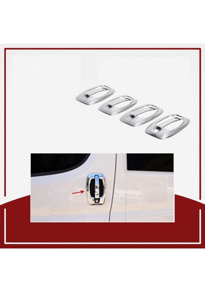 Unc Fiat Ducato Kapı Kolu + Çerçeve 2006-2014 Paslanmaz Çelik Unc111034a