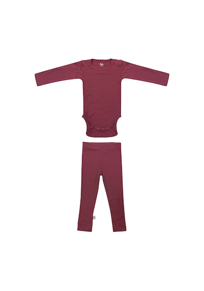 Owli Modal Bebek Takım Bordo 001