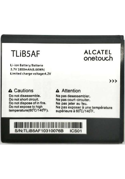 Alcatel Turkcell Wın Mw40V Batarya Pil Tlib5Af