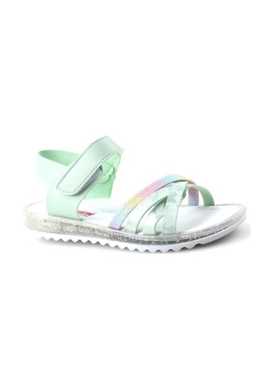 Papuçcity Arzen 02414 Orto Pedik Kız Çocuk Sandalet Yeşil