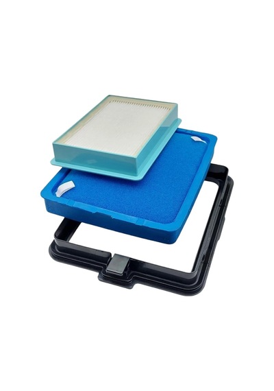 Magic Bags Philips Powerpro Max Fc9750/07 Uyumlu Sünger Filtre Ve Hepa Filtre ,çerçeve Yuvası 1 Adet