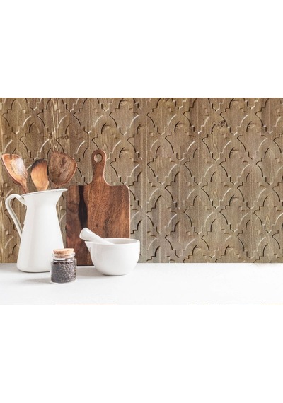 3 Boyutlu Duvar Paneli Kabartmalı Salon Desen Pvc 41x41 Cm/ 6 Adet /1 M² Antik