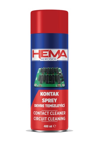Hema Devre Temizleyici Kontak Sprey 400 ML