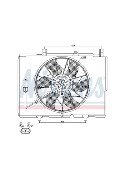 Fan Motoru Komple Mercedes C Serisi W202 A2025053555 85489