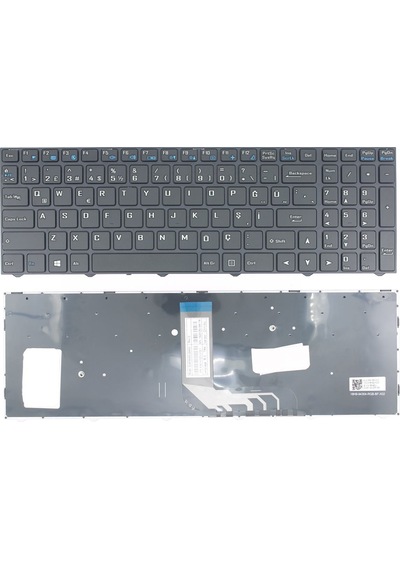 Casper Nirvana X500.1005, X500.1021, X500.1035, X500.1065 İle Uyumlu Notebook Klavye - Siyah - Tr