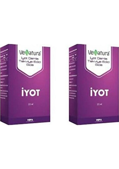 Venatura Iyot 25 Ml Damla 2 Adet