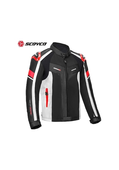 Scoyco Jk152- 4 Mevsim Mont Kırmızı/siyah