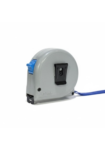 Şerit Çelik Metre 10mx25mm Gri 10 M