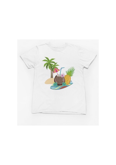 Magors Stıl-x Beach Life Baskılı Bisiklet Yaka %100 Pamuklu Kız Çocuk Tshırt Beyaz, Sarı,kırmızı,siyah Beyaz Magors Stıl-x Beach Life Baskılı Bisiklet Yaka %100 Pamuklu Kız Çocuk Tshırt Beyaz, Sarı,kırmızı,siyah Beyaz