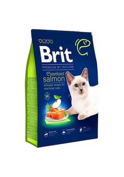 Premium By Nature Sterilised Somonlu Kısırlaştırılmış Kedi Maması 8 Kg