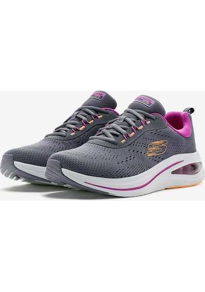 Skechers Skech - Air Meta - Aired Out Kadın Gri Spor Ayakkabı 150131 Gymt Gri