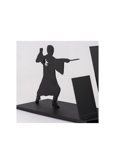 3d Baskı Fantastik Büyücü Kitap Tutucu Dekoratif Bookend