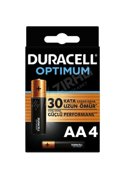 5 Adet Duracell Optimum Kalem Pil Aa 4'lü