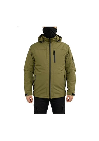 Mysia Outdoor Haki Soft Shell Mont İçi Polarlı Haki