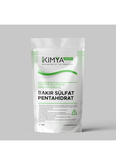 Bakır Sülfat Pentahidrat 100gr