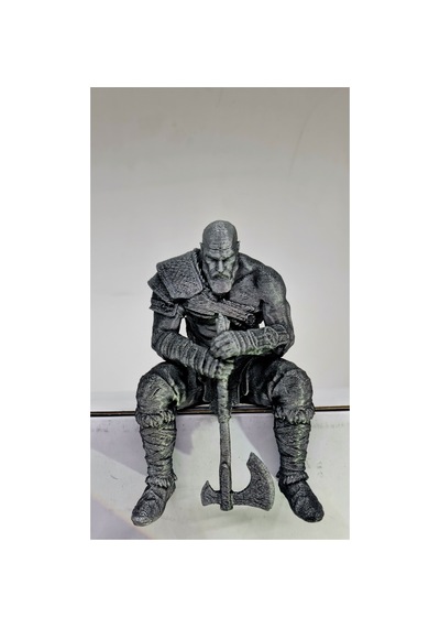 Oturan Kratos Figür 10 Cm God Of War Baltali