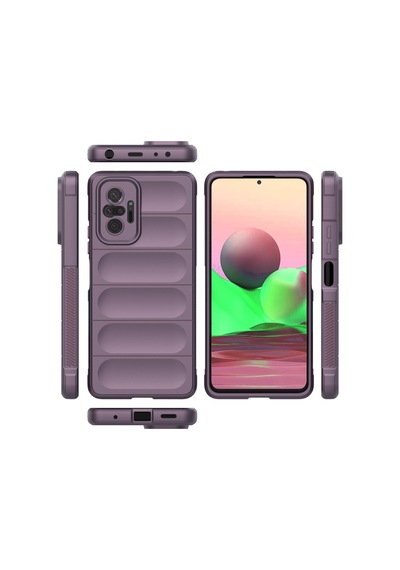 FitCase Xiaomi Redmi Note 10 Pro Optimum Lens Çerçeveli Silikon Kılıf