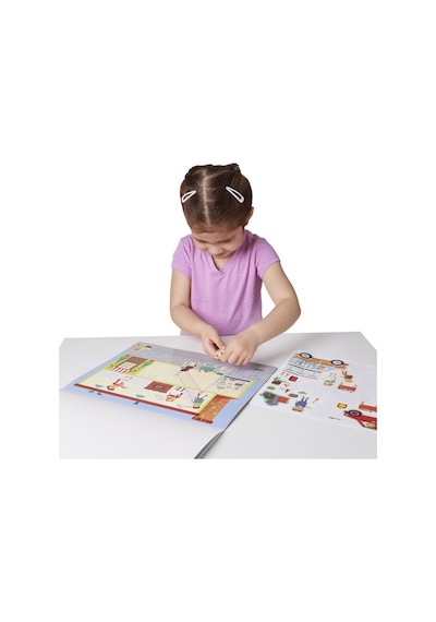 Melissa And Doug Tak Çıkar Çıkartma Kitabı - Benim Şehrim